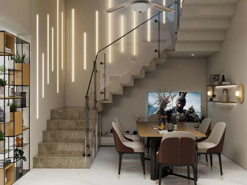 Luxe Minimalism Dining room walkthrough